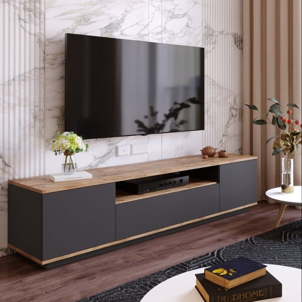 Έπιπλο TV Fr7 Ανθρακί 180x44.6x44.5 cm