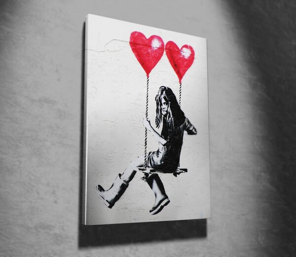 Πίνακας WY01 Πολύχρωμος 50x70x2 cm
