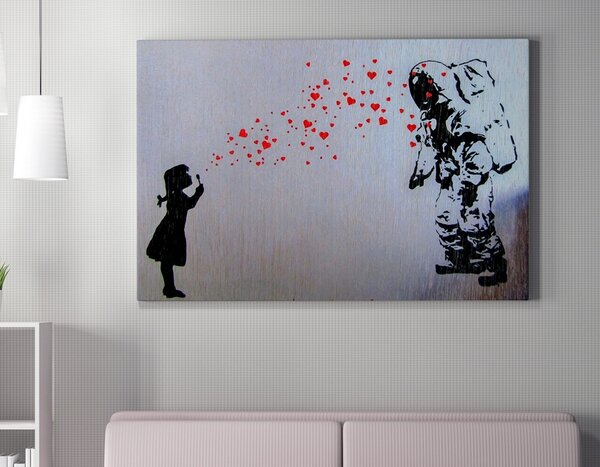 Πίνακας WY05 Πολύχρωμος 70x100x2 cm