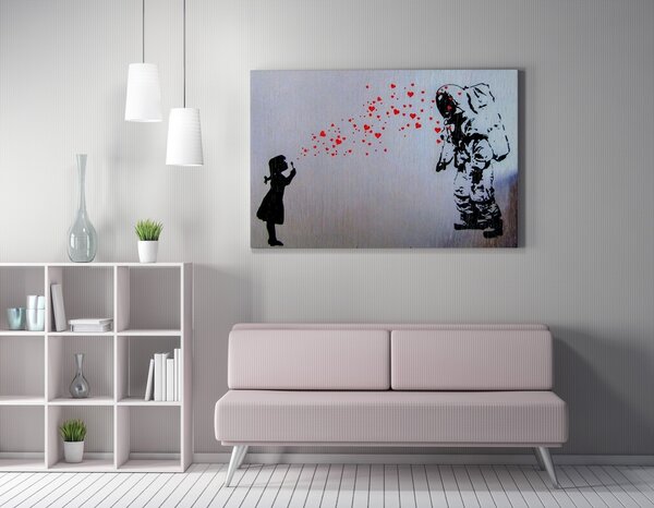 Πίνακας WY05 Πολύχρωμος 70x100x2 cm