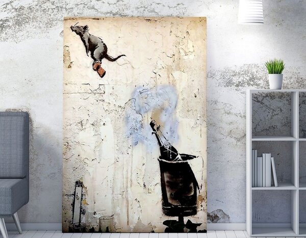 Πίνακας WY117 Πολύχρωμος 50x70x2 cm
