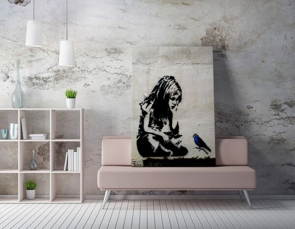 Πίνακας WY49 Πολύχρωμος 50x70x2 cm