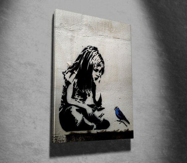 Πίνακας WY49 Πολύχρωμος 50x70x2 cm