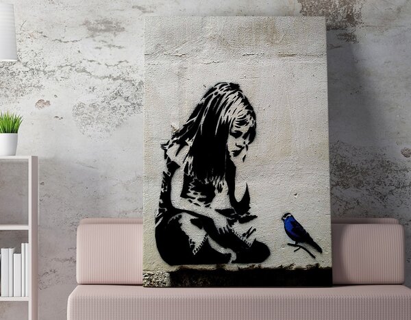 Πίνακας WY49 Πολύχρωμος 50x70x2 cm