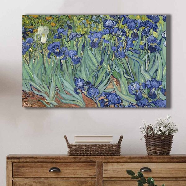 Πίνακας Iridescence Plateau Πολύχρωμος 45x70 cm