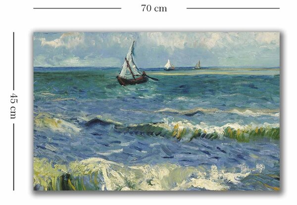 Πίνακας Spectrum Blend Πολύχρωμος 45x70 cm