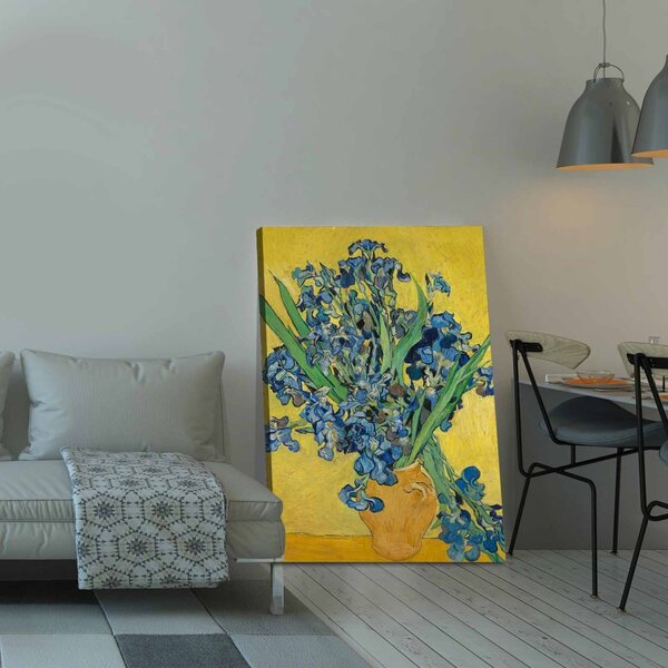 Πίνακας Bright Blaze Πολύχρωμο 70x100 cm