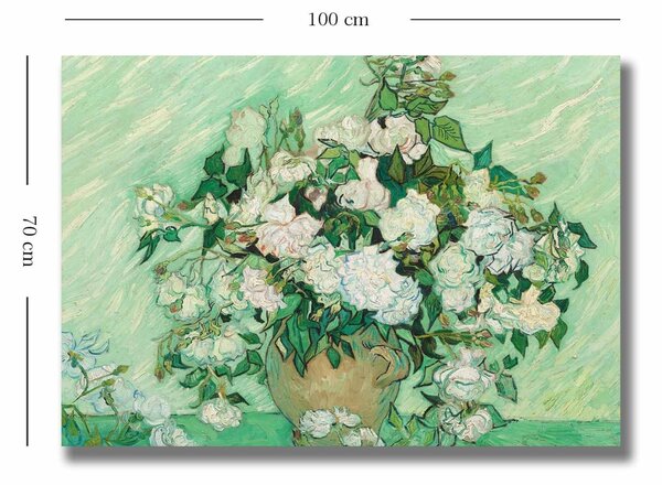 Πίνακας Camellia Dawn Πολύχρωμο 70x100 cm