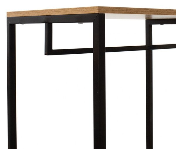 Κρεμάστρα Εισόδου Ramon Oak - Μαύρο 90.5x41x167 cm