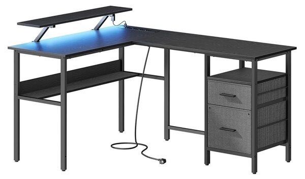 Γραφείο Vasagle Μαύρο 150x120x89 cm