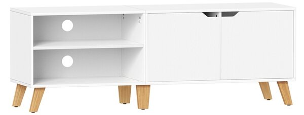 Έπιπλο TV Vasagle Λευκό 140x40x45 cm