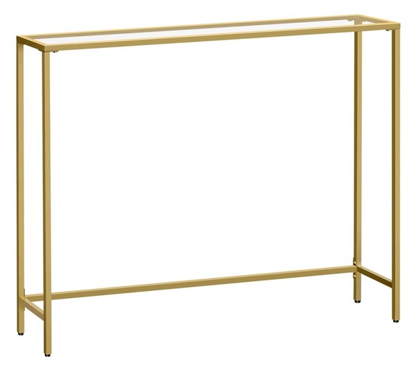 Κονσόλα Vasagle Χρυσό 100.5x20x80 cm