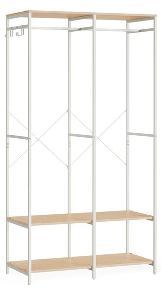 Κρεμάστρα Songmics Μπεζ 94.5x40x180 cm