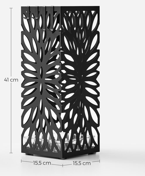 Ομπρελοθήκη Songmics Μαύρο 15.5x15.5x41 cm