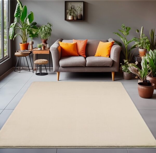 Χαλί Luxy V1 Κρεμ 80 x 150cm