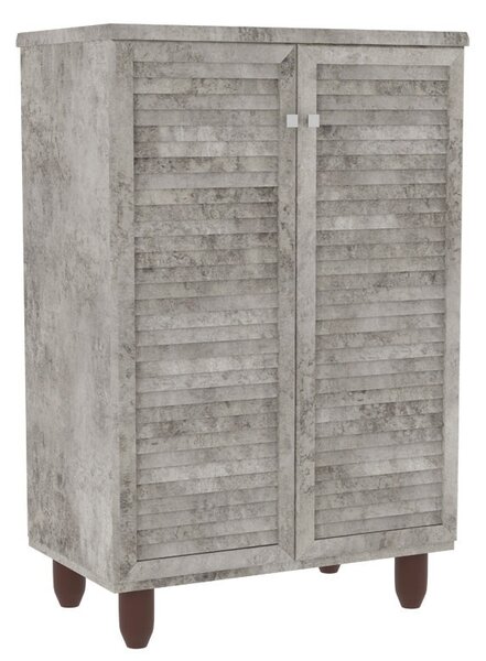 Παπουτσοθήκη SANTΟ 10 Ζευγάρια Ανθρακί antic 60x34.5x91.5cm