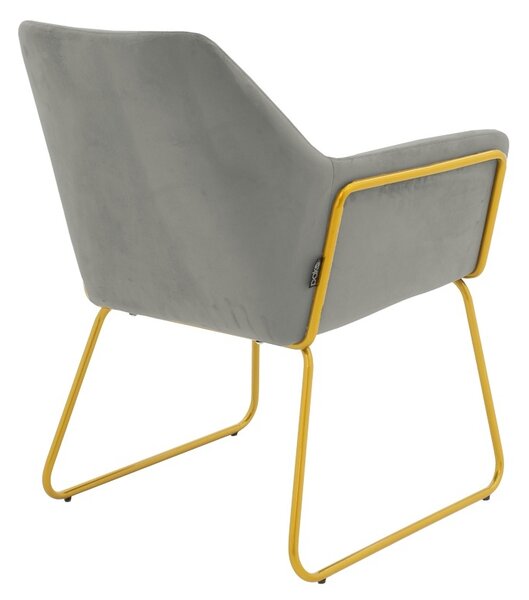 Πολυθρόνα Mira γκρι-aurie 65x69x51+ cm