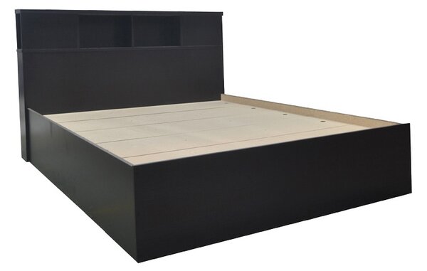 Κρεβάτι διπλό Olympus χρώμα wenge 147.7x221x84 cm