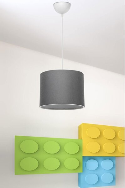 Φωτιστικό οροφής PWL-1115 γκρι-λευκό 22x22x60 cm