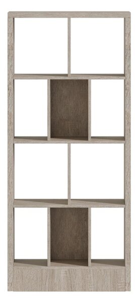 Βιβλιοθήκη Dividre, Sonoma Δρυς Μελαμίνη, 80x30x181 cm