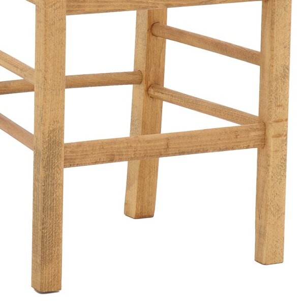 Καρέκλα Dmnir Charchie με perna από ξύλο οξιάς solid finisaj καρυδιά 41x42x92 cm