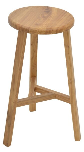 Σκαμπό μπαρ Fabrio ξύλο de ulm nuanta φυσικό 38x38x71 cm