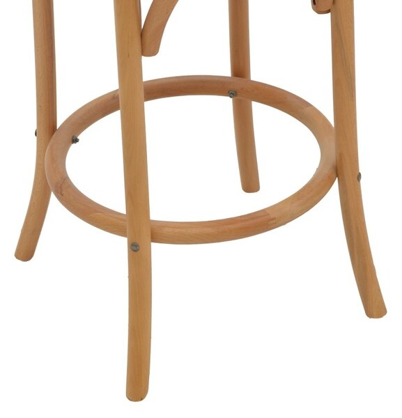 Σκαμπό μπαρ Thonet ξύλο fag φυσικό 41x50x105 cm