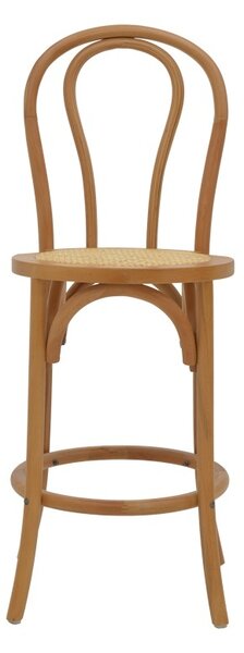 Σκαμπό μπαρ Thonet ξύλο fag φυσικό 41x50x105 cm