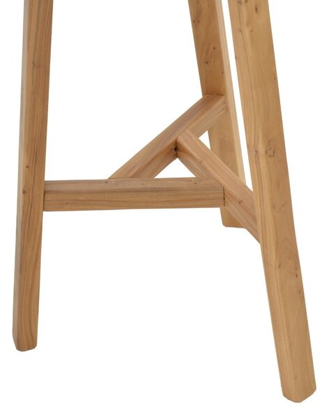 Σκαμπό μπαρ Fabrio ξύλο de ulm nuanta φυσικό 38x38x71 cm