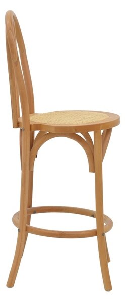 Σκαμπό μπαρ Thonet ξύλο fag φυσικό 41x50x105 cm