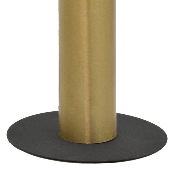 Φωτιστικό Δαπέδου Cableler μαύρο μέταλλο 46x46x114 cm