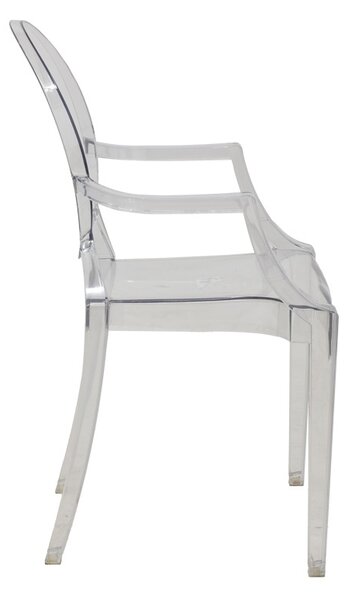 Καρέκλα Narova PC transparent 43x48x92 cm