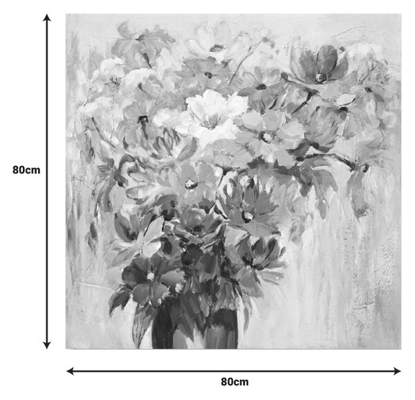 Πίνακας καμβά Spino 80x3x80 cm