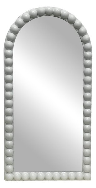 Καθρέφτης Pavlova πλαστικό PP ασημί 42x81x3.5 cm