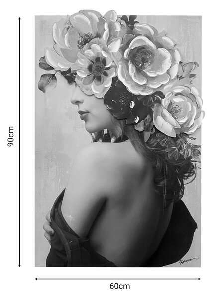 Πίνακας καμβά Bezira 60x3x90 cm