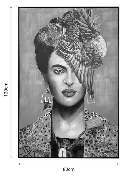 Πίνακας Frilo canvas 80x3x120 cm