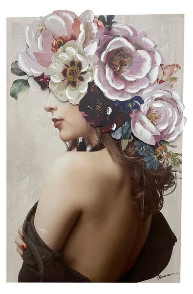 Πίνακας καμβά Bezira 60x3x90 cm