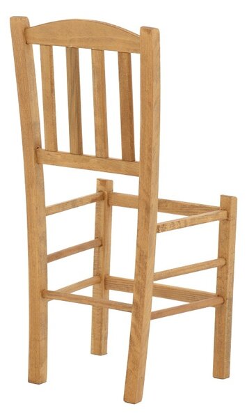 Καρέκλα Damnir από ξύλο οξιάς solid finisaj καρυδιά 41x42x92 cm