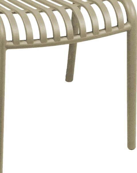 Καρέκλα κήπου de bar Laudre πλαστικό PP cappuccino 42x58x79 cm