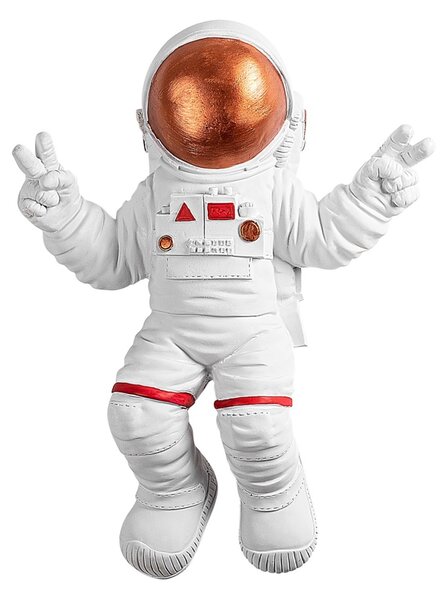 Διακοσμητικό Τοίχου Yak-001 Astronaut, Κεραμιδί, 35x47x10 cm