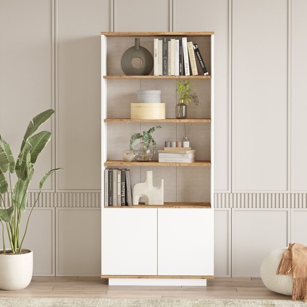 Βιβλιοθήκη FR16 Pine, 75x168.3x26.8 cm