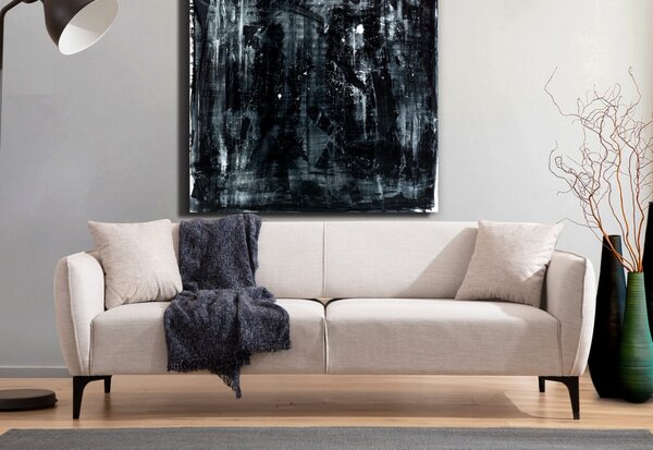 3θέσιος καναπές Belissimo Μπεζ 220x67x95 cm