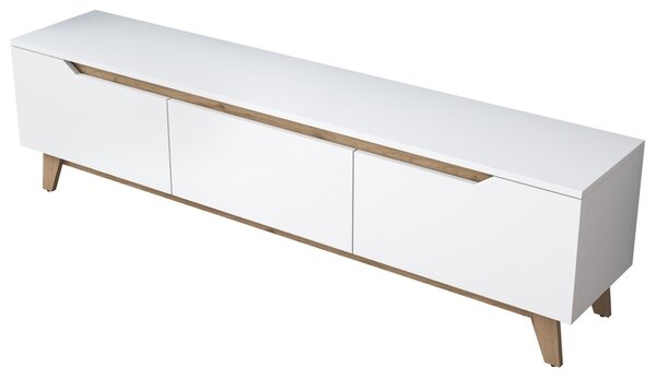 Έπιπλο TV D1 Λευκό 180x35x48.6 cm