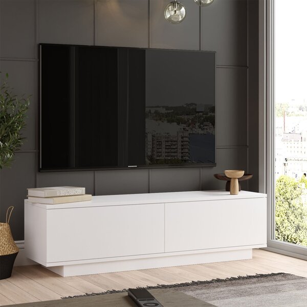 Έπιπλο TV FN1 Λευκό 140x38.2x35.5 cm