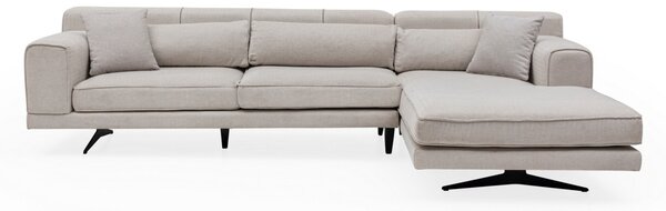 Γωνιακός Καναπές Jivago Μπεζ 308x198x78 cm