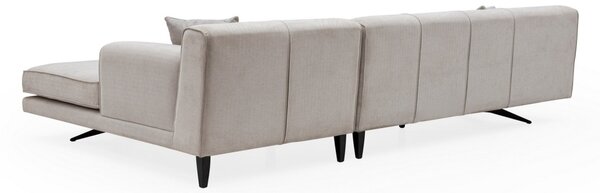 Γωνιακός Καναπές Jivago Μπεζ 308x198x78 cm