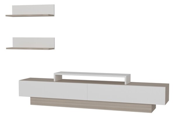 Έπιπλο TV Lusi Λευκό 180x40x31 cm