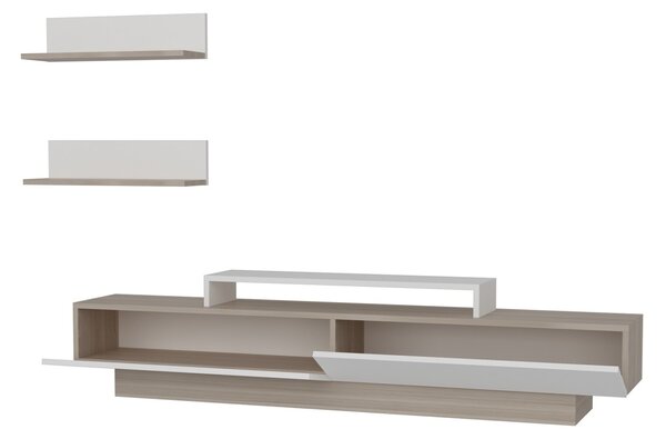 Έπιπλο TV Lusi Λευκό 180x40x31 cm