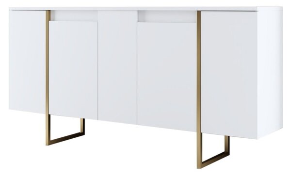 Κονσόλα Luxe Λευκό 160x35x80 cm