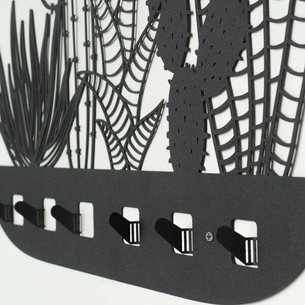 Κρεμάστρα Cactus APT612 Μαύρο 68x44 cm
